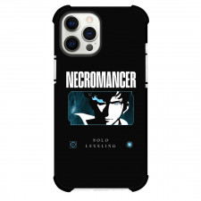 Solo Leveling Phone Case For iPhone Samsung Galaxy Pixel OnePlus Vivo Xiaomi Asus Sony Motorola Nokia - Solo Leveling Necromancer Dark Aura Portrait Poster