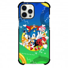 Sonic The Hedgehog Phone Case For iPhone Samsung Galaxy Pixel OnePlus Vivo Xiaomi Asus Sony Motorola Nokia - Characters Avatar Pattern Art Background