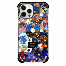 Sonic The Hedgehog Phone Case For iPhone Samsung Galaxy Pixel OnePlus Vivo Xiaomi Asus Sony Motorola Nokia - Characters Collage Escape From The City