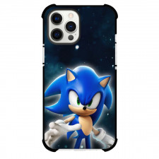 Sonic The Hedgehog Phone Case For iPhone Samsung Galaxy Pixel OnePlus Vivo Xiaomi Asus Sony Motorola Nokia - Sonic The Hedgehog Portrait Black Background