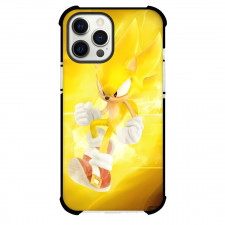 Sonic The Hedgehog Super Sonic Phone Case For iPhone Samsung Galaxy Pixel OnePlus Vivo Xiaomi Asus Sony Motorola Nokia - Super Sonic Portrait Yellow Background