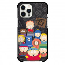 South Park Phone Case For iPhone Samsung Galaxy Pixel OnePlus Vivo Xiaomi Asus Sony Motorola Nokia - South Park Characters Illustration Logo Background