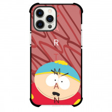 South Park Eric Cartman Phone Case For iPhone Samsung Galaxy Pixel OnePlus Vivo Xiaomi Asus Sony Motorola Nokia - Eric Cartman Portrait Red Lines Background