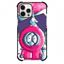 South Park Kenny McCormick Phone Case For iPhone Samsung Galaxy Pixel OnePlus Vivo Xiaomi Asus Sony Motorola Nokia - Kenny McCormick Grayscale Pink Color Splash Art