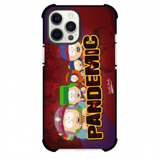 South Park Phone Case For iPhone Samsung Galaxy Pixel OnePlus Vivo Xiaomi Asus Sony Motorola Nokia - Pandemic Logo Yellow Red