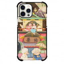 Spirited Away Case For iPhone Samsung Galaxy Pixel OnePlus Vivo Xiaomi Asus Sony Motorola Nokia - Characters Chilling in the House Art