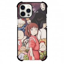 Spirited Away Case For iPhone Samsung Galaxy Pixel OnePlus Vivo Xiaomi Asus Sony Motorola Nokia - Characters Collage Spooky Background