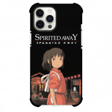 Spirited Away Case For iPhone Samsung Galaxy Pixel OnePlus Vivo Xiaomi Asus Sony Motorola Nokia - Side View Pose Black Background