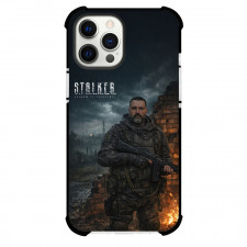 S.T.A.L.K.E.R. Phone Case For iPhone Samsung Galaxy Pixel OnePlus Vivo Xiaomi Asus Sony Motorola Nokia - S.T.A.L.K.E.R. Soldier In Rain Poster