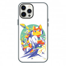 Star Fox Phone Case For iPhone Samsung Galaxy Pixel OnePlus Vivo Xiaomi Asus Sony Motorola Nokia - Character Assemble Fierce Poster