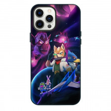 Star Fox Phone Case For iPhone Samsung Galaxy Pixel OnePlus Vivo Xiaomi Asus Sony Motorola Nokia - Character Portrait Poster Space Background