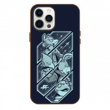 Star Fox Phone Case For iPhone Samsung Galaxy Pixel OnePlus Vivo Xiaomi Asus Sony Motorola Nokia - Character Side Portrait Blue