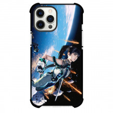 Stellar Blade Eve Phone Case For iPhone Samsung Galaxy Pixel OnePlus Vivo Xiaomi Asus Sony Motorola Nokia - Eve Floating On Space Poster