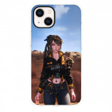 Stellar Blade Eve Phone Case For iPhone Samsung Galaxy Pixel OnePlus Vivo Xiaomi Asus Sony Motorola Nokia - Eve Standing Infront of A Big Rock Background