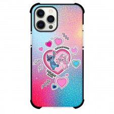 Lilo & Stitch Angel Phone Case For iPhone Samsung Galaxy Pixel OnePlus Vivo Xiaomi Asus Sony Motorola Nokia - Angel Sending Heart To Stitch Cartoon Art