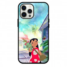 Lilo & Stitch Lilo Phone Case For iPhone Samsung Galaxy Pixel OnePlus Vivo Xiaomi Asus Sony Motorola Nokia - Lilo Holding Scrump Movie Art