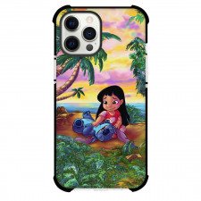 Lilo & Stitch Phone Case For iPhone Samsung Galaxy Pixel OnePlus Vivo Xiaomi Asus Sony Motorola Nokia - Lilo Playing With Stitch Illustration