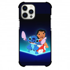Lilo & Stitch Phone Case For iPhone Samsung Galaxy Pixel OnePlus Vivo Xiaomi Asus Sony Motorola Nokia -Lilo & Stitch Portrait Blue Backround
