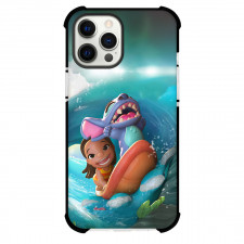 Lilo & Stitch Phone Case For iPhone Samsung Galaxy Pixel OnePlus Vivo Xiaomi Asus Sony Motorola Nokia - Lilo & Stitch Surfing 3D Art