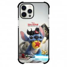 Lilo & Stitch Phone Case For iPhone Samsung Galaxy Pixel OnePlus Vivo Xiaomi Asus Sony Motorola Nokia - Stitch Biting Ball White Background