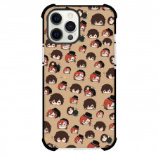 Bungo Stray Dogs Case For iPhone Samsung Galaxy Pixel OnePlus Vivo Xiaomi Asus Sony Motorola Nokia - Osamu And Chuya Chibi Art Pattern