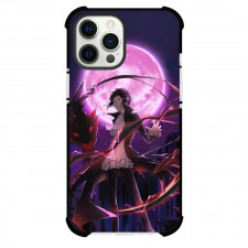 Bungo Stray Dogs Ryunosuke Akutagawa Case For iPhone Samsung Galaxy Pixel OnePlus Vivo Xiaomi Asus Sony Motorola Nokia - Ryunosuke Akutagawa Fierce Power Portrait Moon Background