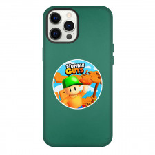 Stumble Guys Phone Case For iPhone Samsung Galaxy Pixel OnePlus Vivo Xiaomi Asus Sony Motorola Nokia - Stumble Guys Round Monogram Sticker