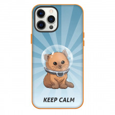 Subnautica Phone Case For iPhone Samsung Galaxy Pixel OnePlus Vivo Xiaomi Asus Sony Motorola Nokia - Subnautica Keep Calm Cat Poster