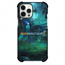Subnautica Phone Case For iPhone Samsung Galaxy Pixel OnePlus Vivo Xiaomi Asus Sony Motorola Nokia - Subnautica 2 Underwater Cave Diver Ocean Adventure Poster