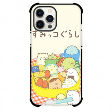 Sumikko Gurashi Phone Case For iPhone Samsung Galaxy Pixel OnePlus Vivo Xiaomi Asus Sony Motorola Nokia - Sumikko Gurashi Characters In Lunch Box On Cream Background
