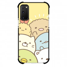 Sumikko Gurashi Phone Case For iPhone Samsung Galaxy Pixel OnePlus Vivo Xiaomi Asus Sony Motorola Nokia - Sumikko Gurashi Characters On Yellow Background