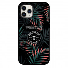 Surfing Billabong Phone Case For iPhone Samsung Galaxy Pixel OnePlus Vivo Xiaomi Asus Sony Motorola Nokia - Surfing Billabong Surf Academy Logo On Grean Red Leaf Background
