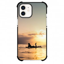 Surfing Phone Case For iPhone Samsung Galaxy Pixel OnePlus Vivo Xiaomi Asus Sony Motorola Nokia - Surfing Dreamy Surfer Girl Enjoying Sunset Poster
