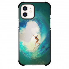 Surfing Phone Case For iPhone Samsung Galaxy Pixel OnePlus Vivo Xiaomi Asus Sony Motorola Nokia - Surfing Girl Surfing Paiting Poster