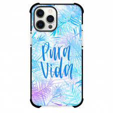 Surfing Pura Vida Phone Case For iPhone Samsung Galaxy Pixel OnePlus Vivo Xiaomi Asus Sony Motorola Nokia - Surfing Pura Vida Blue and Purple Leaf Poster