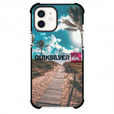 Surfing Quiksilver Phone Case For iPhone Samsung Galaxy Pixel OnePlus Vivo Xiaomi Asus Sony Motorola Nokia - Surfing Quiksilver Logo On Beach Way Poster