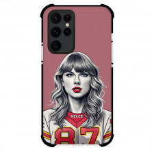 Taylor Swift And Travis Kelce Team Swelce Phone Case For iPhone Samsung Galaxy Pixel OnePlus Vivo Xiaomi Asus Sony Motorola Nokia - Taylor Swift On Travis Kelce 87 Jersay