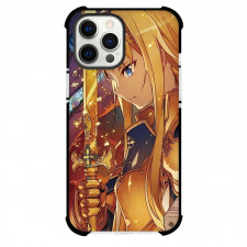 Sword Art Online Alice Zuberg Phone Case For iPhone Samsung Galaxy Pixel OnePlus Vivo Xiaomi Asus Sony Motorola Nokia - Alice Zuberg Holding Sword Side Portrait