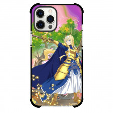 Sword Art Online Alice Zuberg Phone Case For iPhone Samsung Galaxy Pixel OnePlus Vivo Xiaomi Asus Sony Motorola Nokia - Alice Zuberg Pointing Weapon