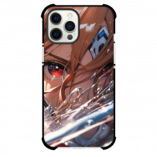 Sword Art Online Asuna Phone Case For iPhone Samsung Galaxy Pixel OnePlus Vivo Xiaomi Asus Sony Motorola Nokia - Asuna Red Eye Portrait