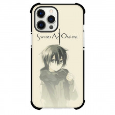 Sword Art Online Kirito Phone Case For iPhone Samsung Galaxy Pixel OnePlus Vivo Xiaomi Asus Sony Motorola Nokia - Kirito Portrait Vintage Anime