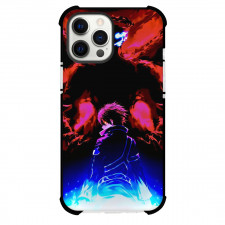 Sword Art Online Kirito Phone Case For iPhone Samsung Galaxy Pixel OnePlus Vivo Xiaomi Asus Sony Motorola Nokia - Kirito Versus Red Black Monster Illustration