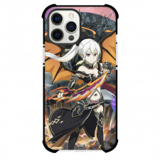 Sword Art Online Leafa Phone Case For iPhone Samsung Galaxy Pixel OnePlus Vivo Xiaomi Asus Sony Motorola Nokia - Leafa Holding Weapon Black Outfit