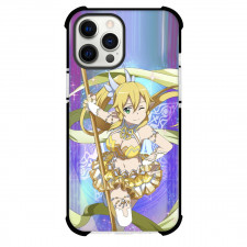 Sword Art Online Leafa Phone Case For iPhone Samsung Galaxy Pixel OnePlus Vivo Xiaomi Asus Sony Motorola Nokia - Leafa Winking Holding Stick Pose