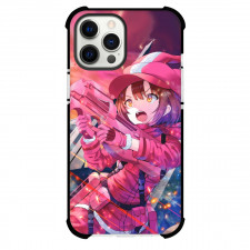 Sword Art Online Llenn Phone Case For iPhone Samsung Galaxy Pixel OnePlus Vivo Xiaomi Asus Sony Motorola Nokia - Llenn Firing Weapon Chibi Anime