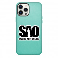 Sword Art Online Phone Case For iPhone Samsung Galaxy Pixel OnePlus Vivo Xiaomi Asus Sony Motorola Nokia - Logo SAO Sticker
