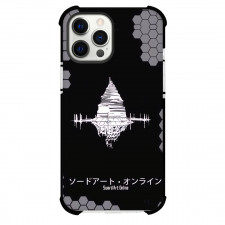 Sword Art Online Phone Case For iPhone Samsung Galaxy Pixel OnePlus Vivo Xiaomi Asus Sony Motorola Nokia - Logo White Font Black Background