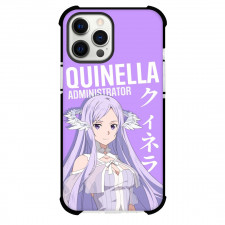 Sword Art Online Quinella Phone Case For iPhone Samsung Galaxy Pixel OnePlus Vivo Xiaomi Asus Sony Motorola Nokia - Quinella Hand On Waist Post Purple Background