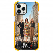 The Devil Wears Prada Phone Case For iPhone Samsung Galaxy Pixel OnePlus Vivo Xiaomi Asus Sony Motorola Nokia - The Devil Wears Prada Characters New York Background Poster