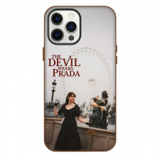 The Devil Wears Prada Andrea Sachs Phone Case For iPhone Samsung Galaxy Pixel OnePlus Vivo Xiaomi Asus Sony Motorola Nokia - Andrea Sachs Black Outfit Smiling Portrait Series Poster